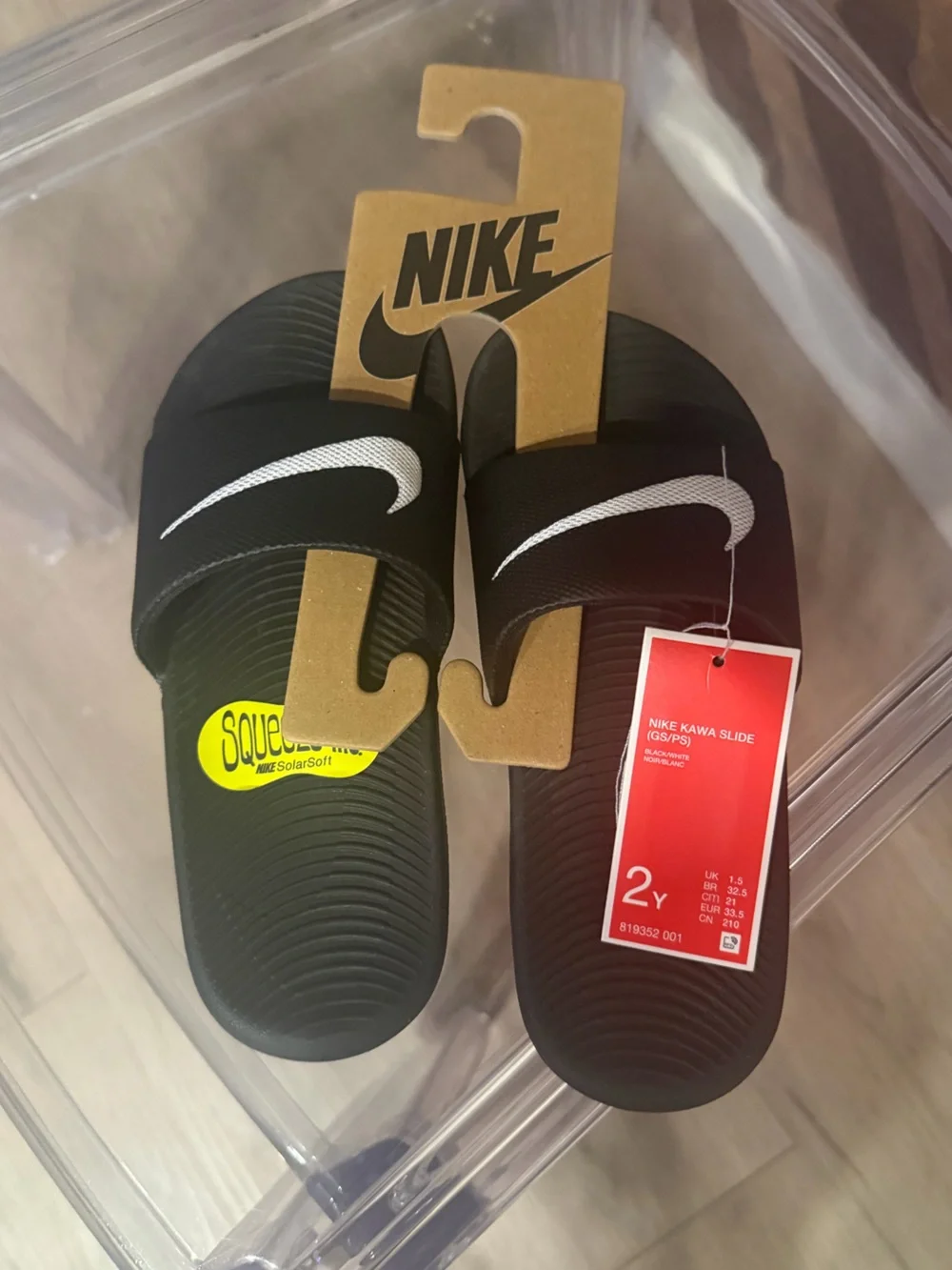 2Y Nike Kawa Slide